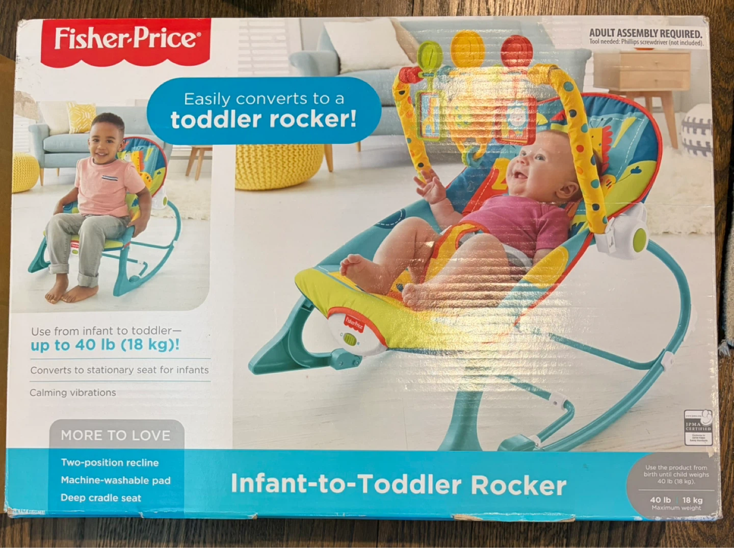 Fisher-Price Infant-to-Toddler Rocker - photo 2