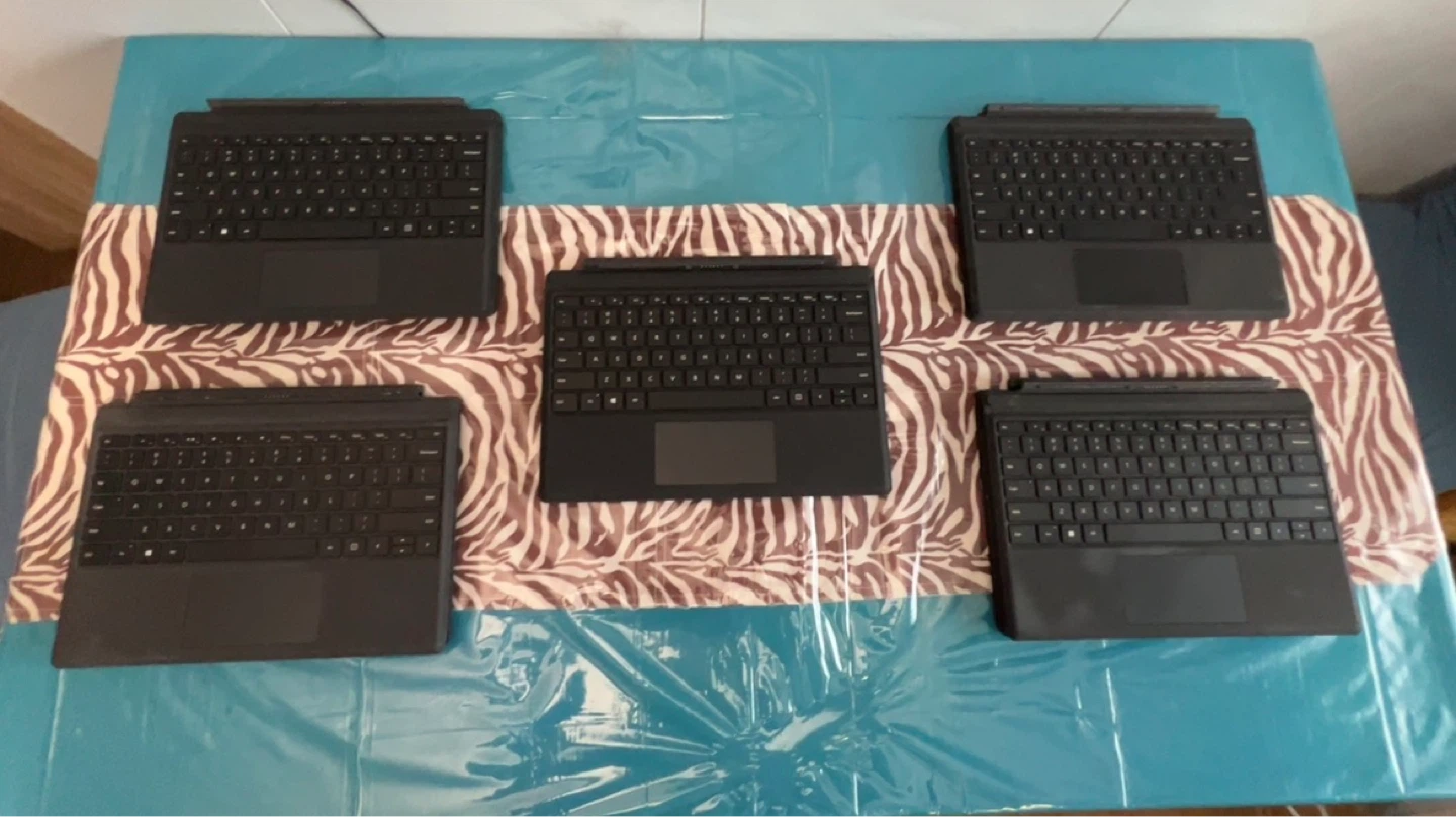 Microsoft Surface Pro Type Cover 1725 - Black (Lot of 20)