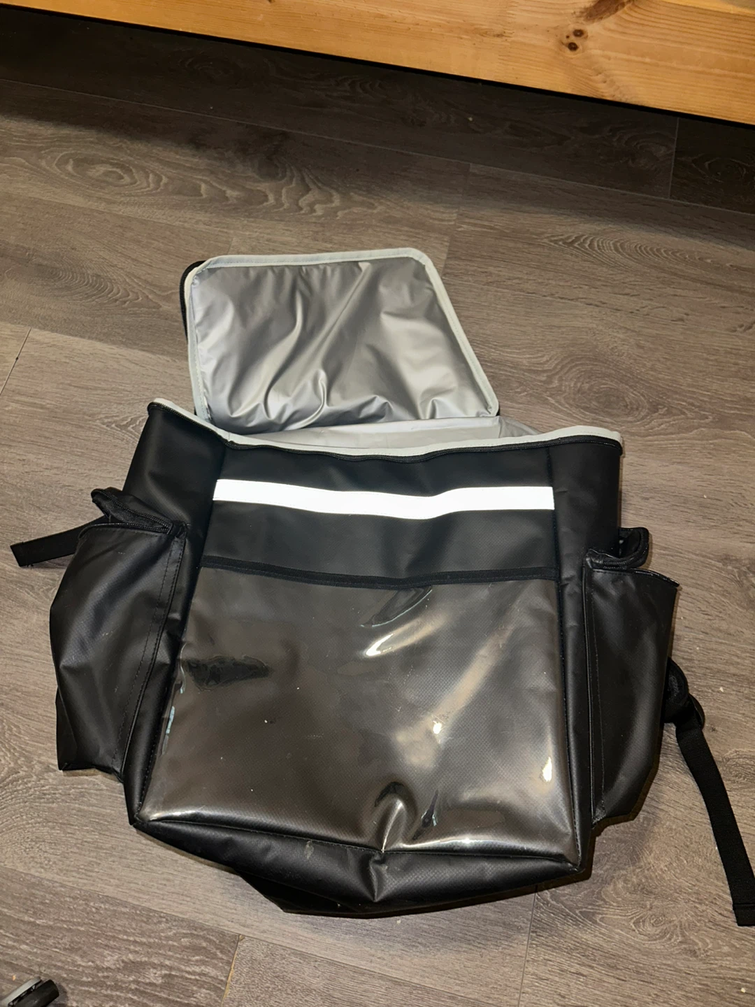 Black Insulated Delivery Backpack - photo 3