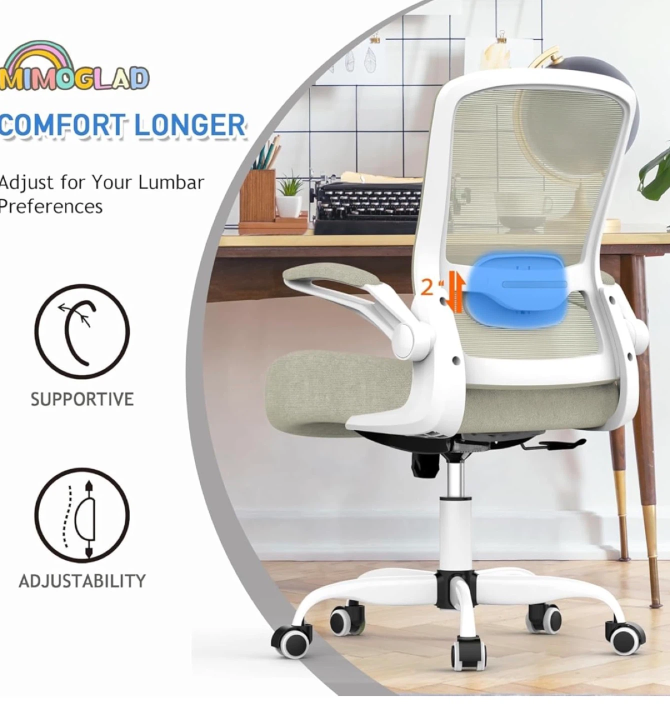 Mimoglad Ergonomic Office Chair - photo 4