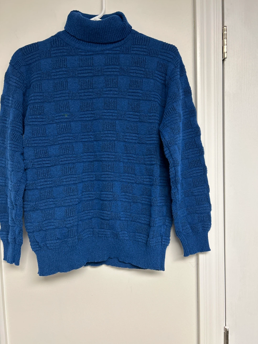 Blue Turtleneck Sweater - photo 2