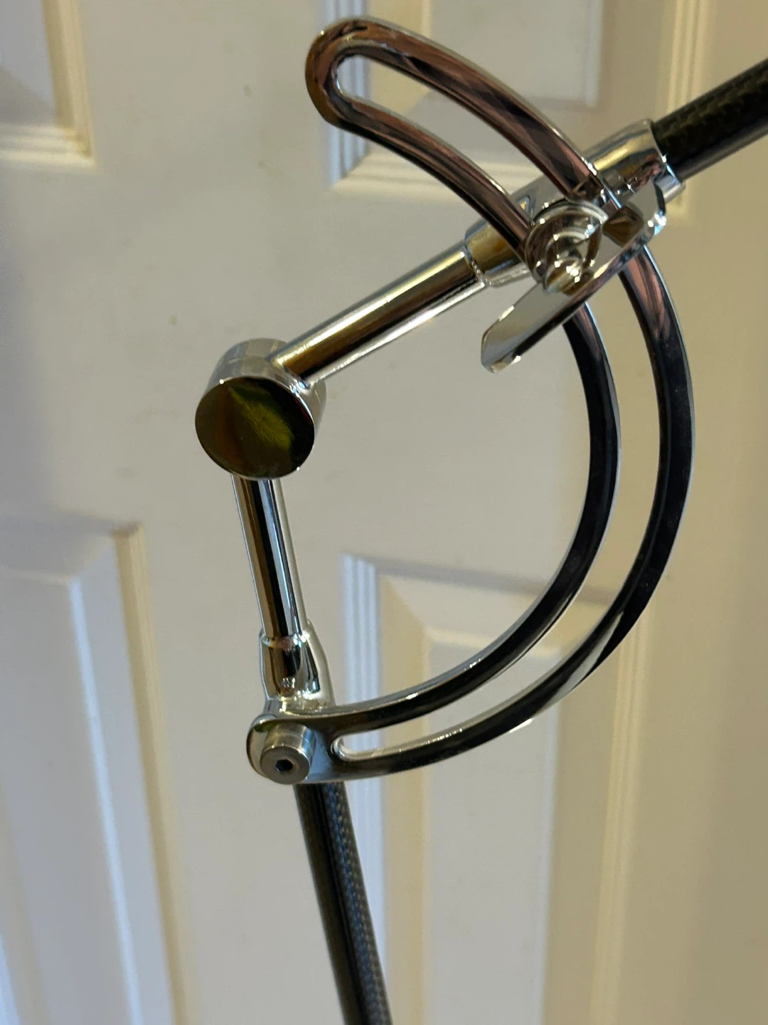 Adjustable Floor Lamp - Black and Chrome - photo 4