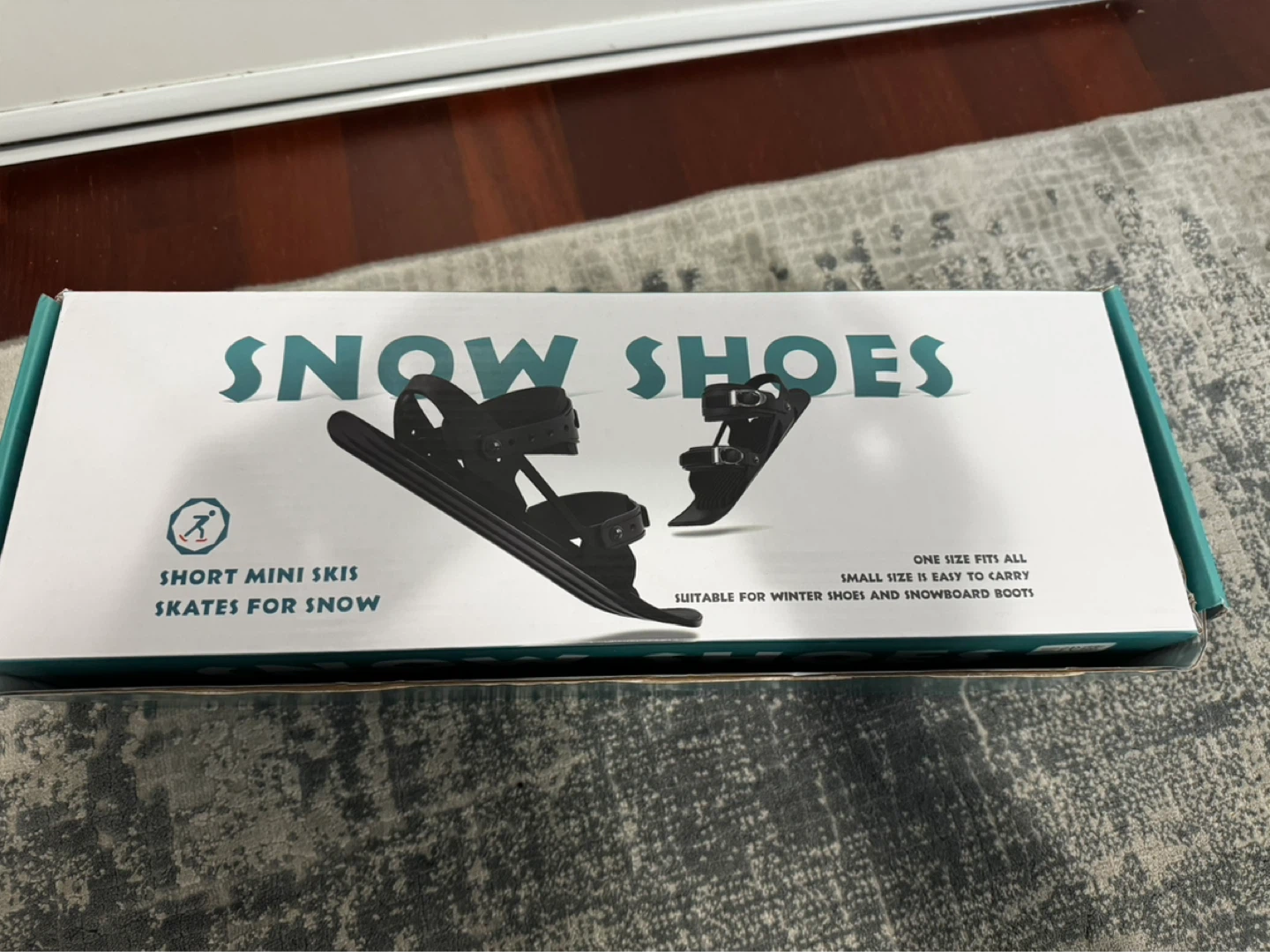 Short Mini Skis Skates for Snow - photo 2