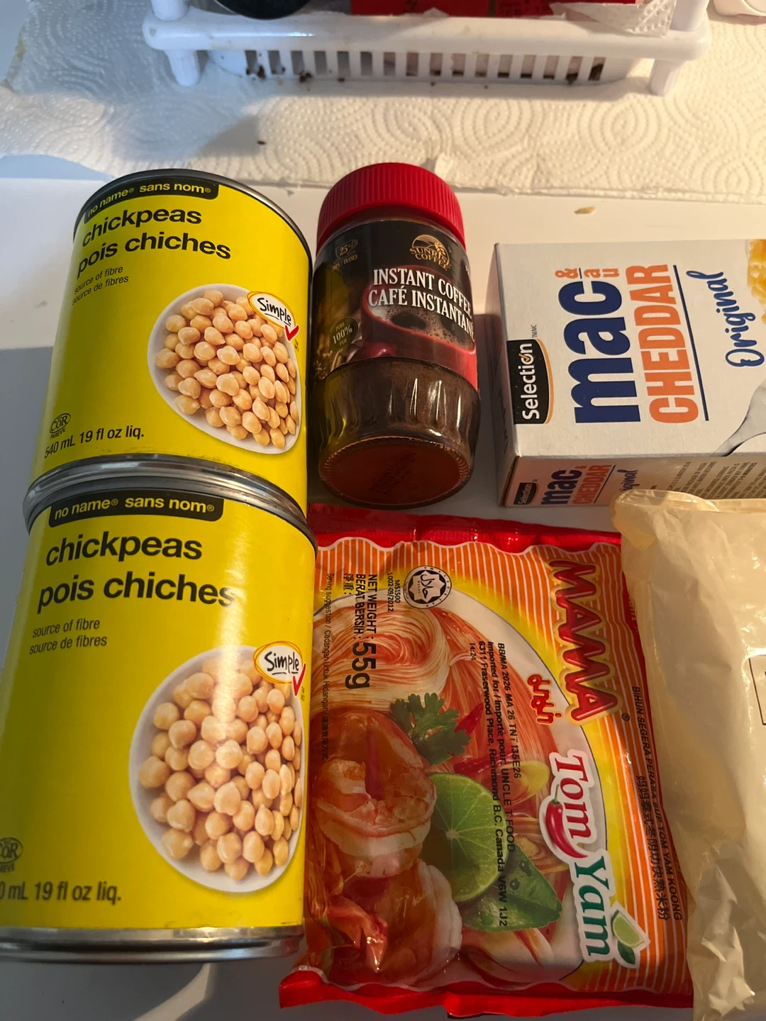 Assorted Groceries: Mac & Cheese, Ramen, Chickpeas, and More! - photo 2