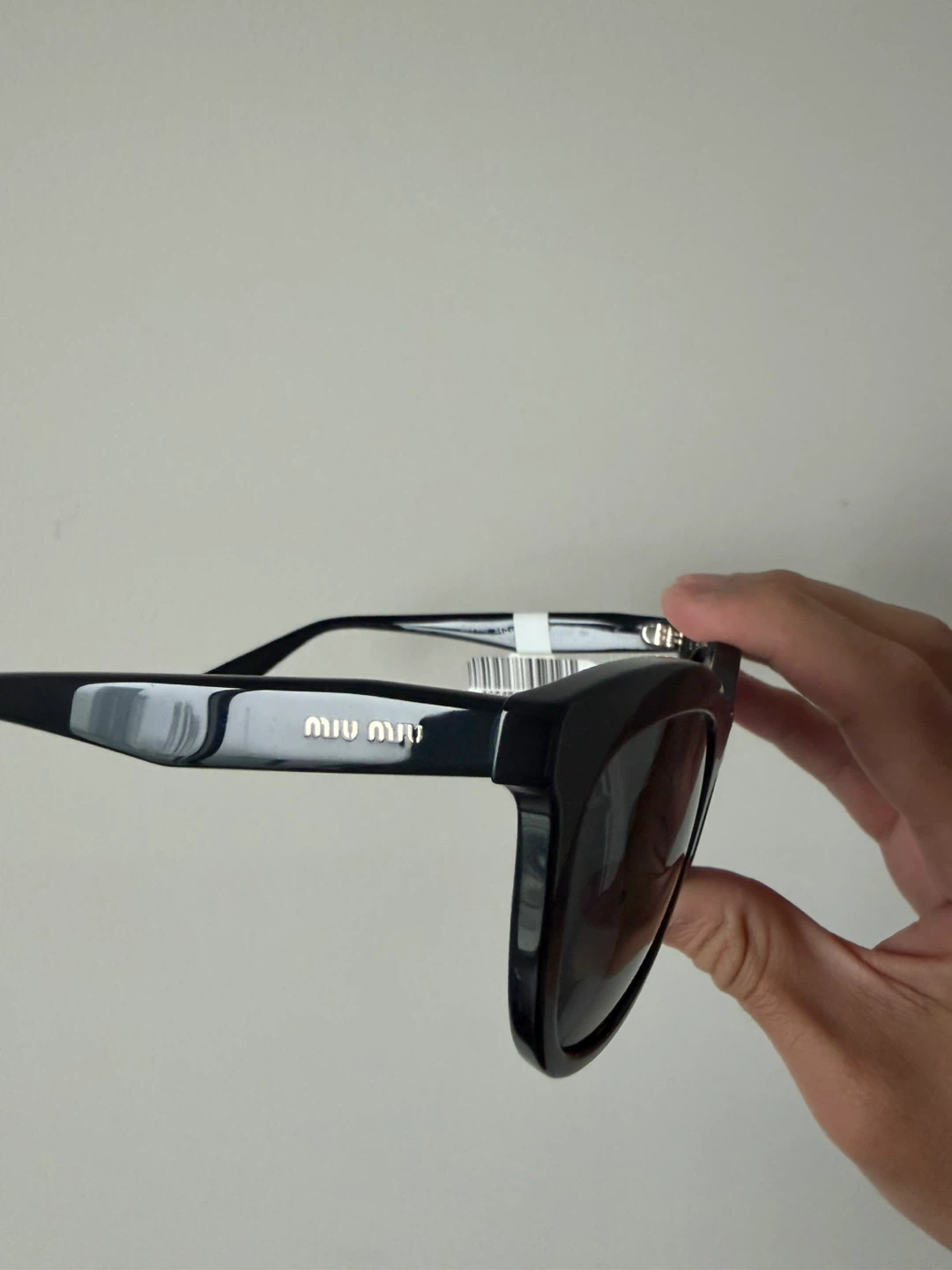 Miu Miu Black Cat-Eye Sunglasses Authentic - photo 2
