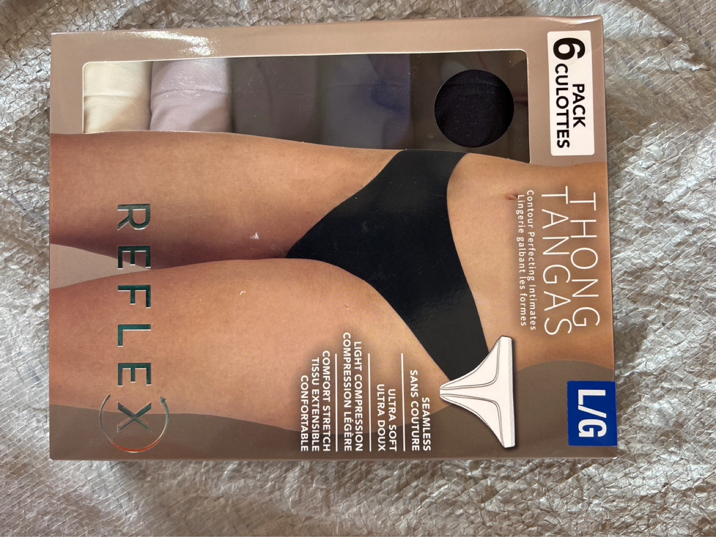 Reflex Thong Tangas 6 Pack