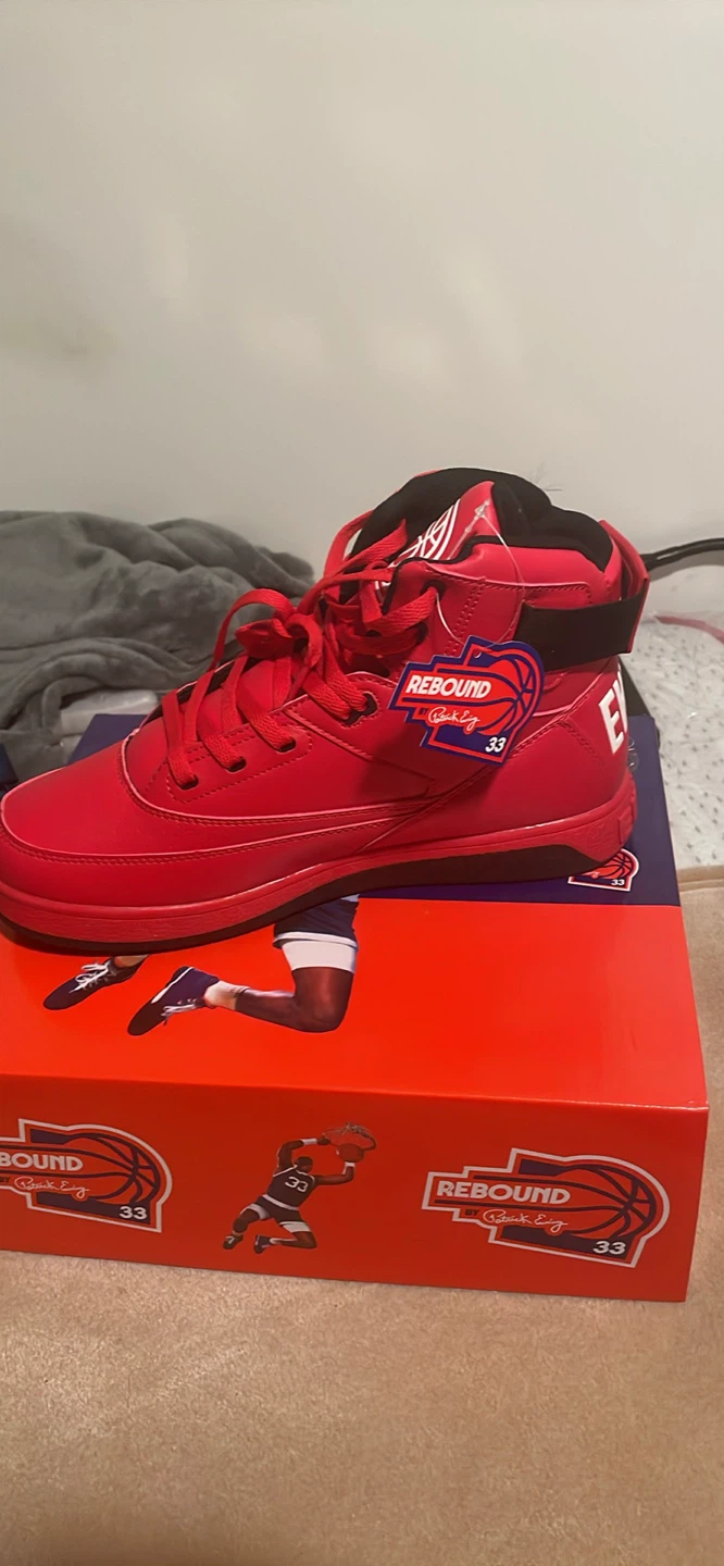 Ewing Athletics Rebound High Top Sneakers - Red - photo 5