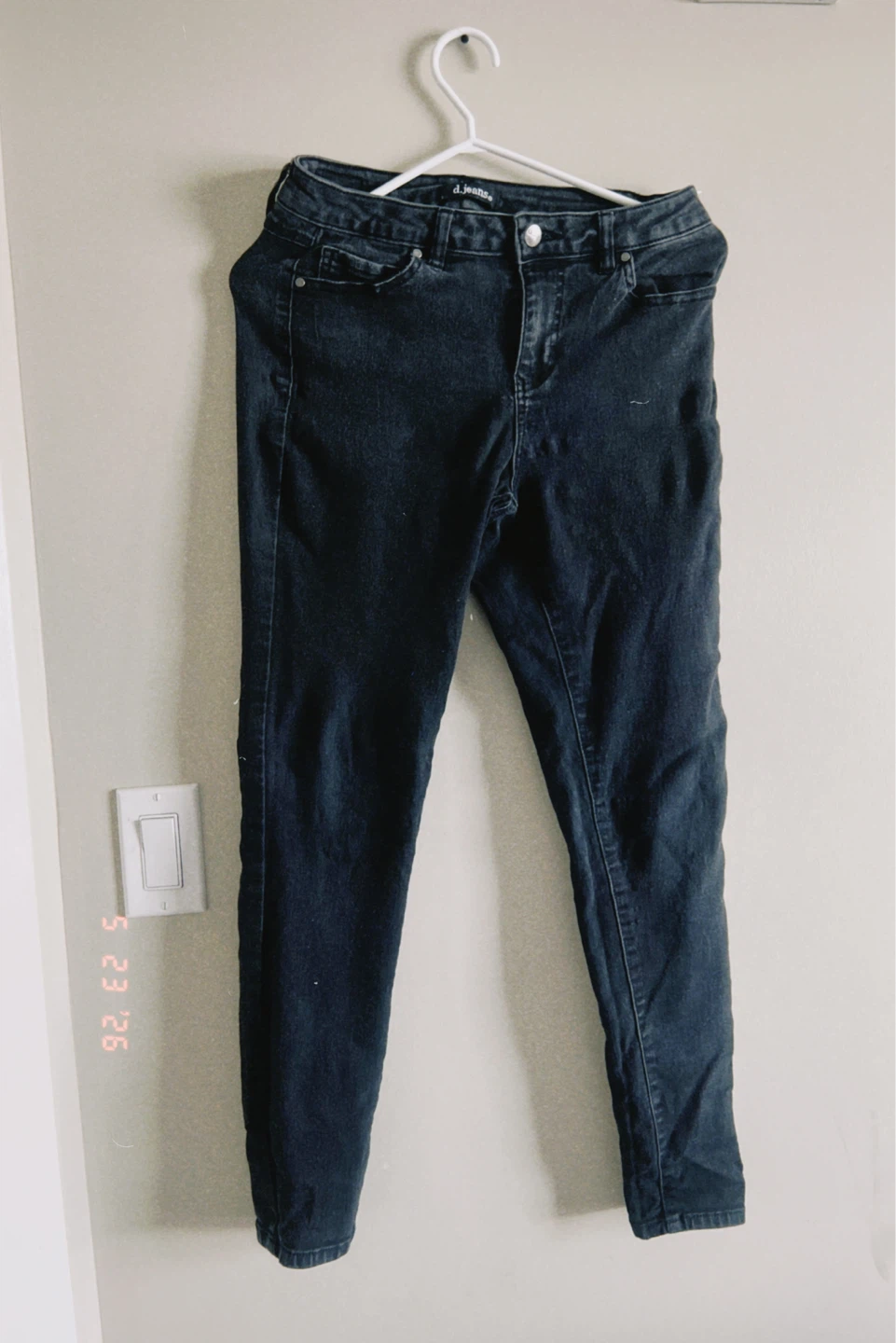 d.Jeans Women's Dark Wash Skinny Jeans