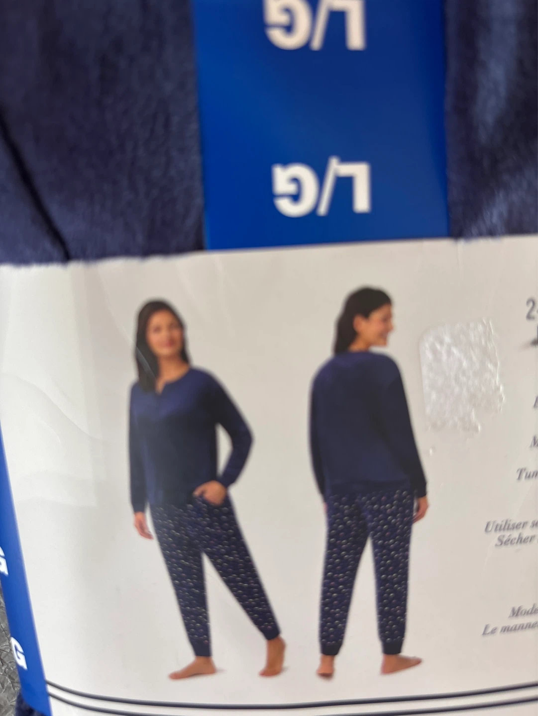 Nautica 2-Piece Women's Sleepwear Set - Navy Blue, Size L/G - photo 3