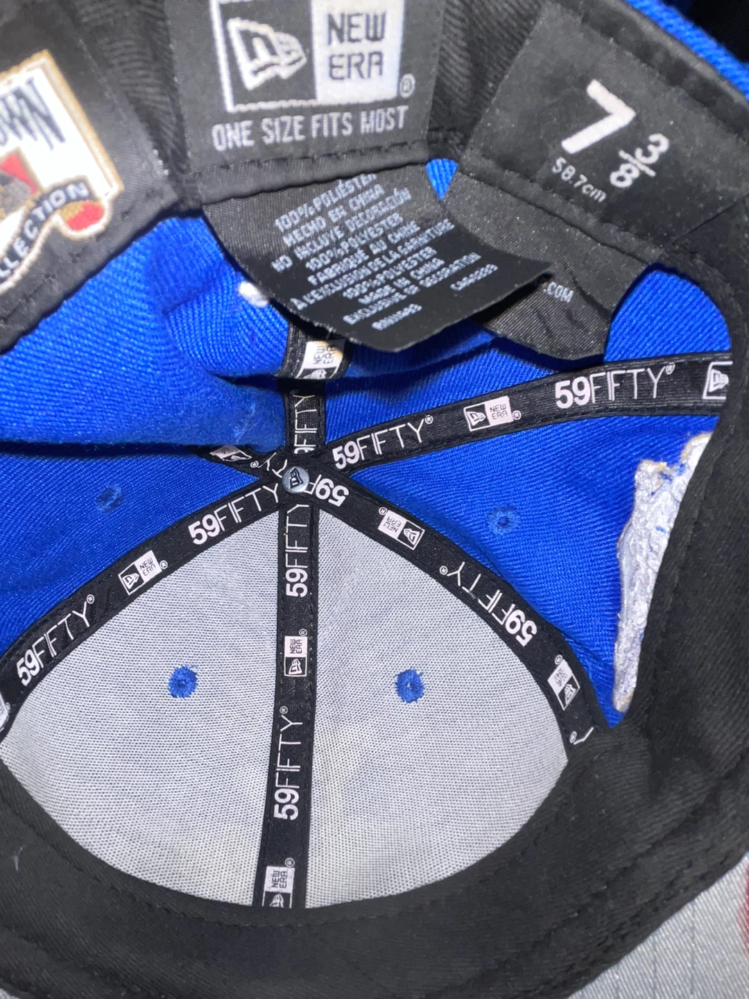 2 New Era 59FIFTY Baseball Cap Size 7 3/8 - photo 2