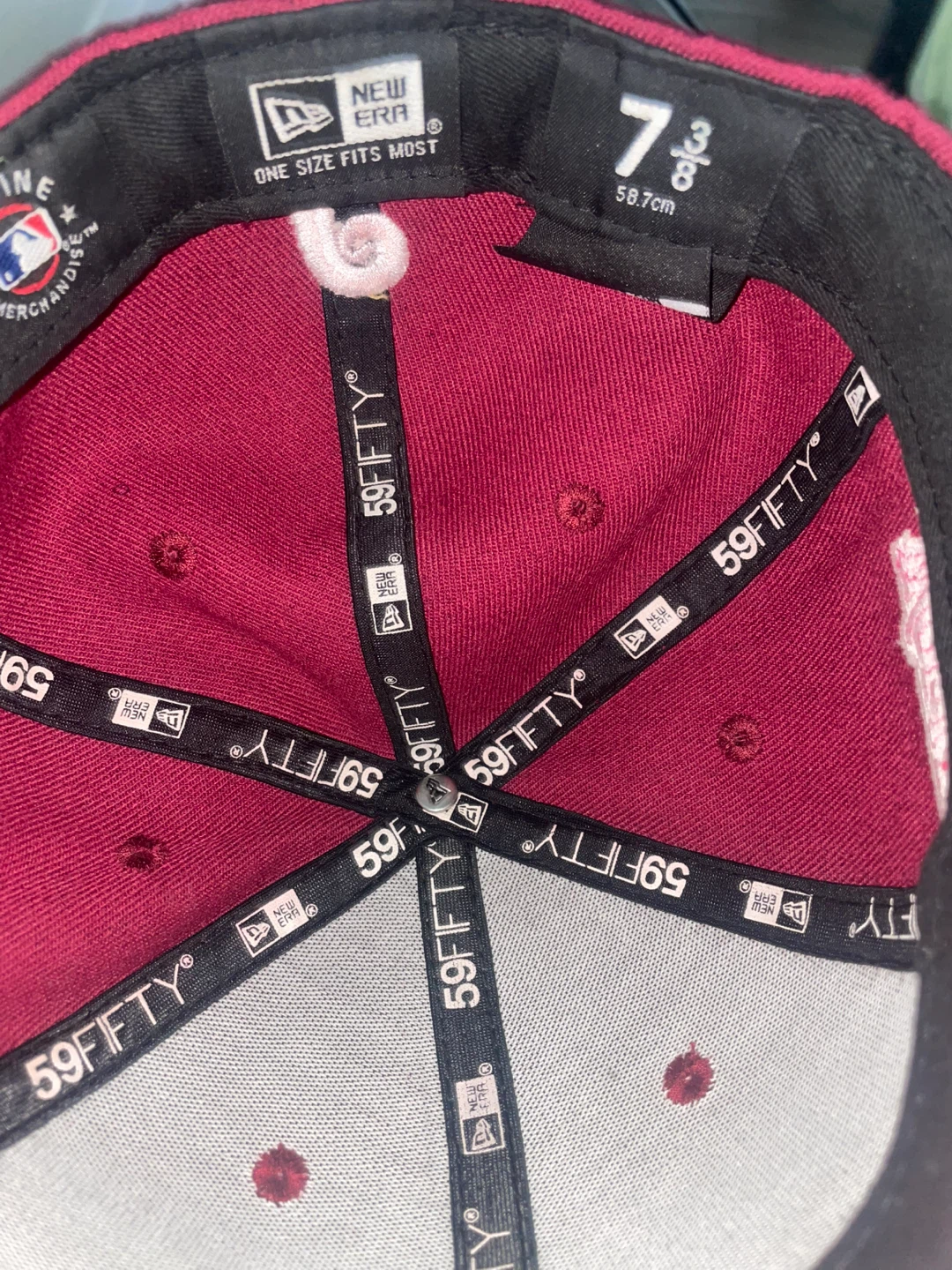 2 New Era 59FIFTY Baseball Cap Size 7 3/8 - photo 3