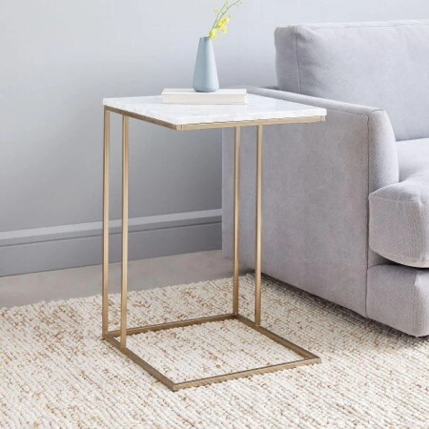 West Elm Marble Side Tables Set of 2 - photo 3