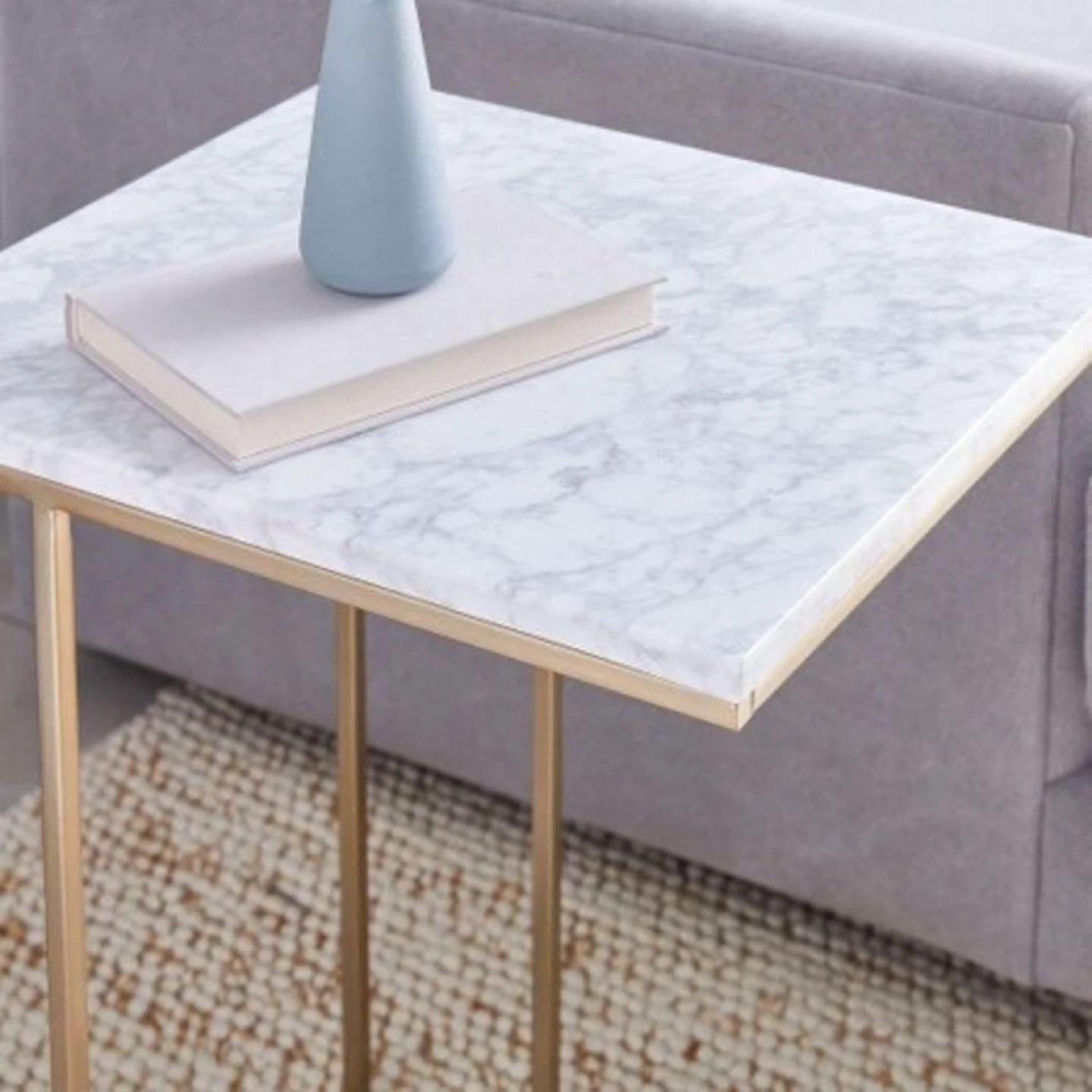 West Elm Marble Side Tables Set of 2 - photo 4