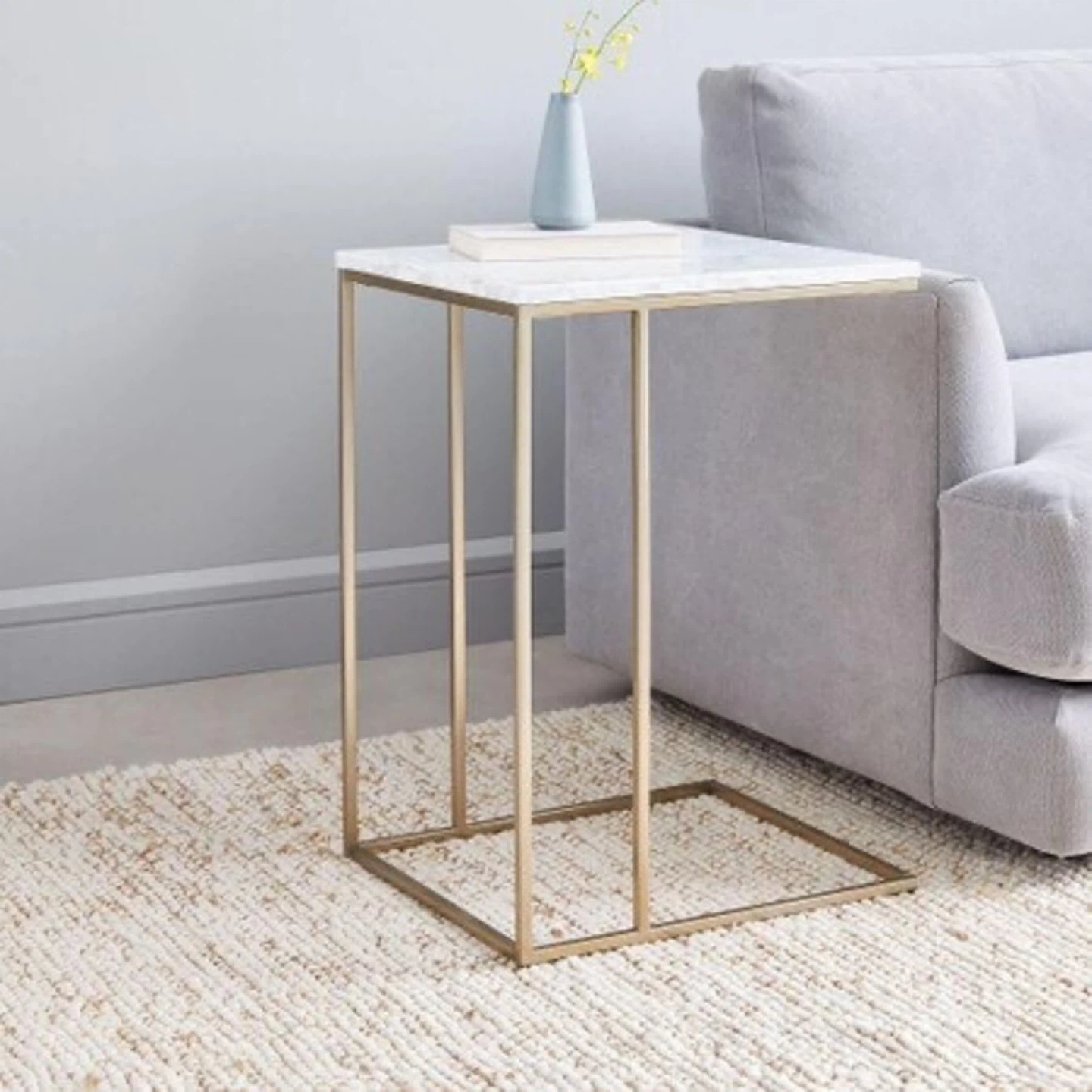 West Elm Marble Side Tables Set of 2 - photo 2