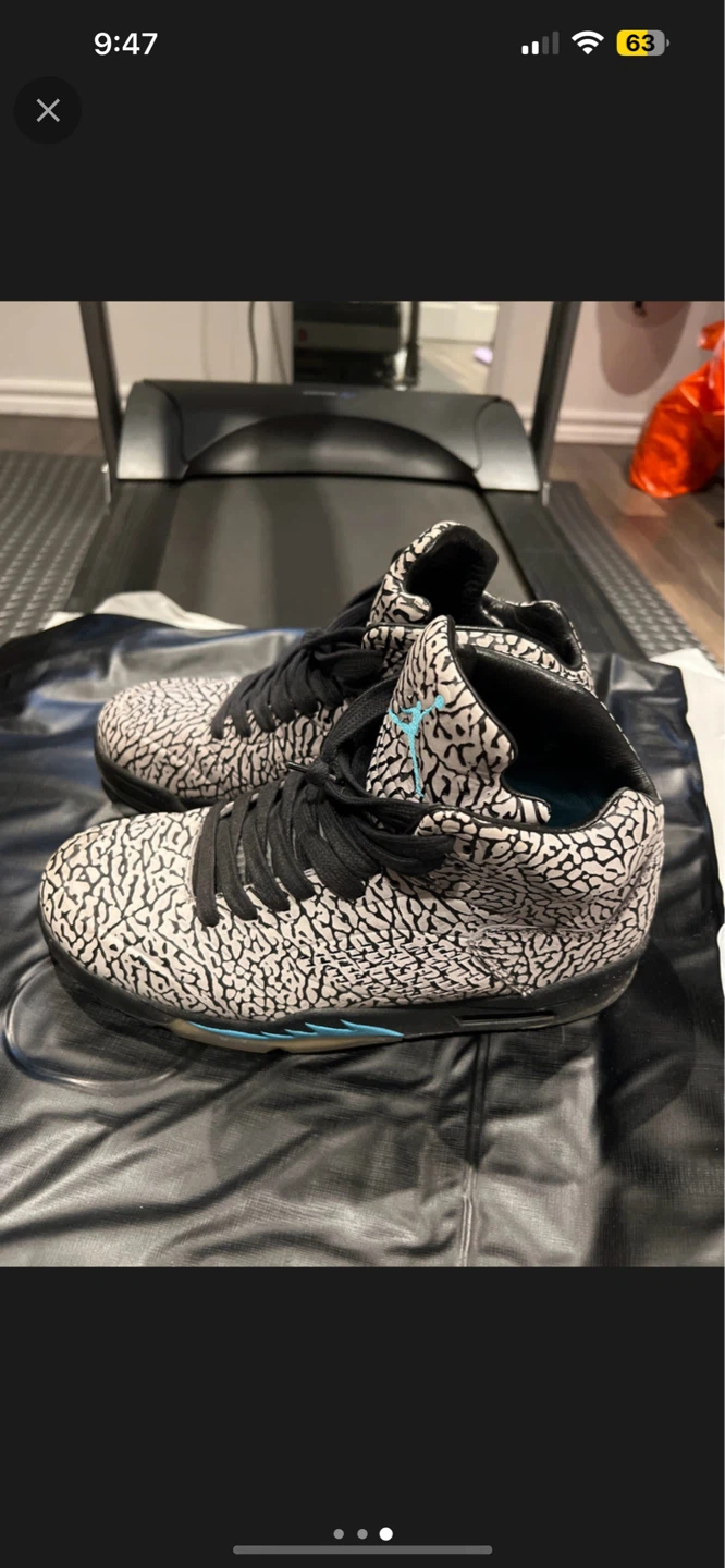 Air Jordan 5 Retro ELEPHANT PRINT - photo 2