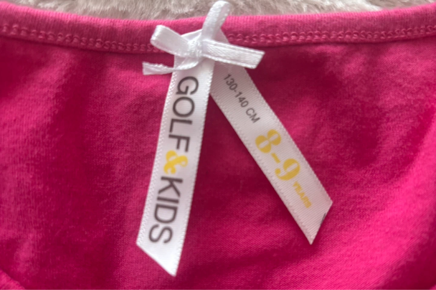 GOLF & KIDS Pink Dress with Attached "BFF" Bag - photo 2