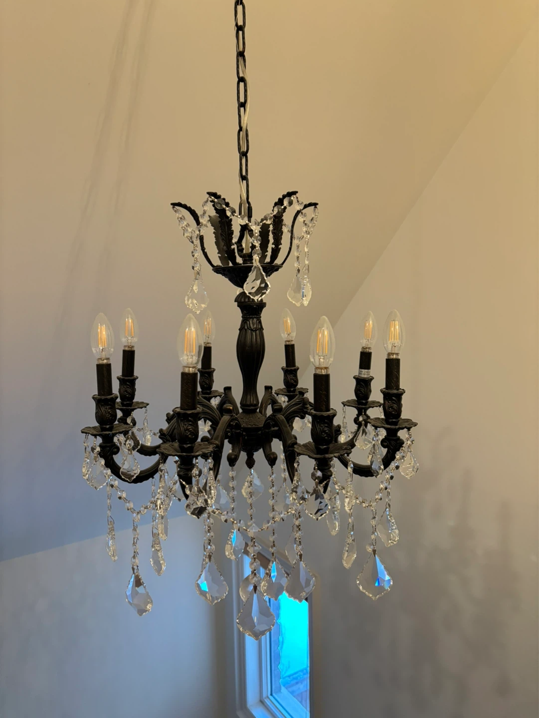 ROYAL CUT CRYSTAL CHANDELIER