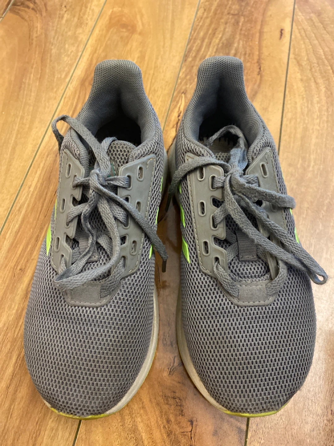 Adidas Running Shoes - Grey/Neon
