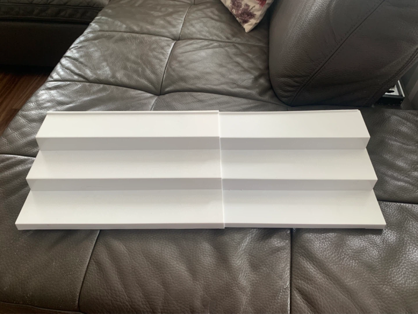 White 3-Tier Display Shelf Organizer - photo 2