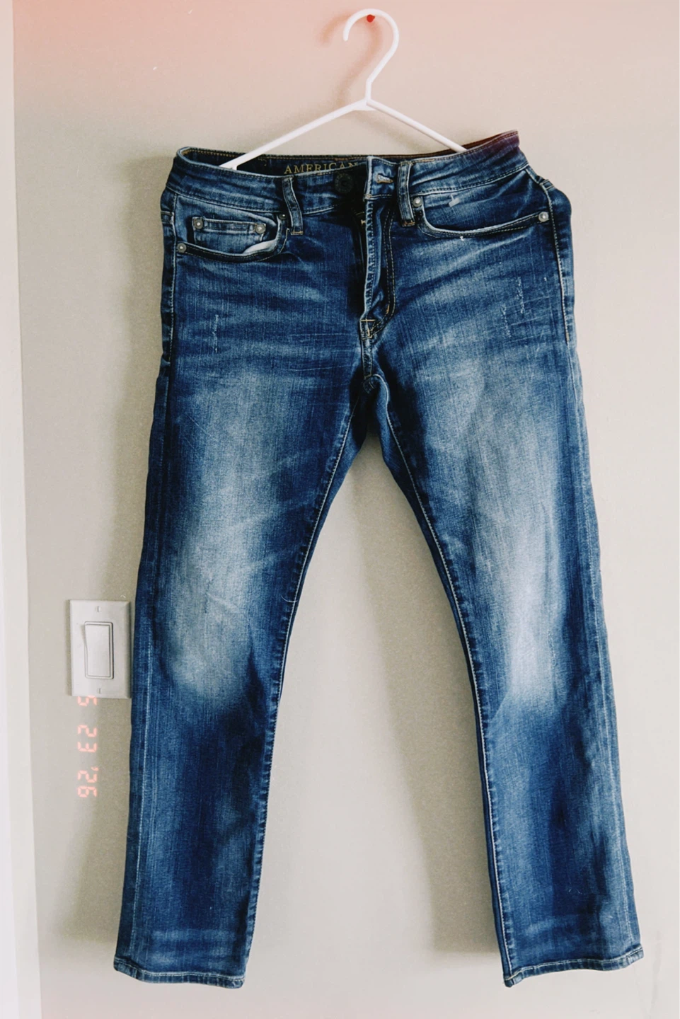 American Eagle Outfitters Men's Jeans Slim Fit Blue Denim