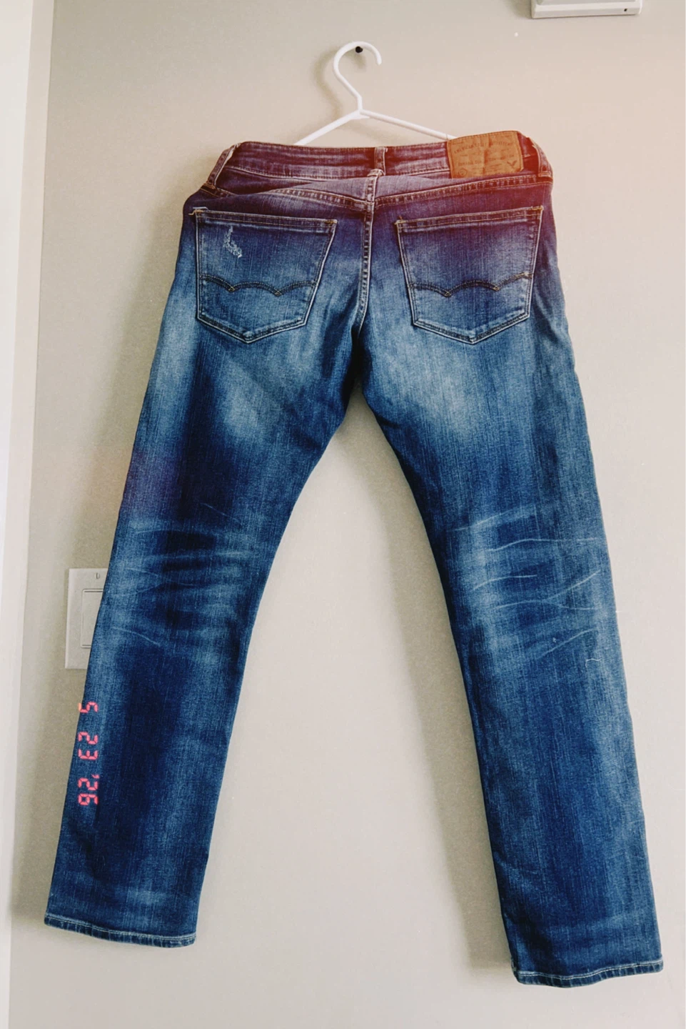 American Eagle Outfitters Men's Jeans Slim Fit Blue Denim - photo 2