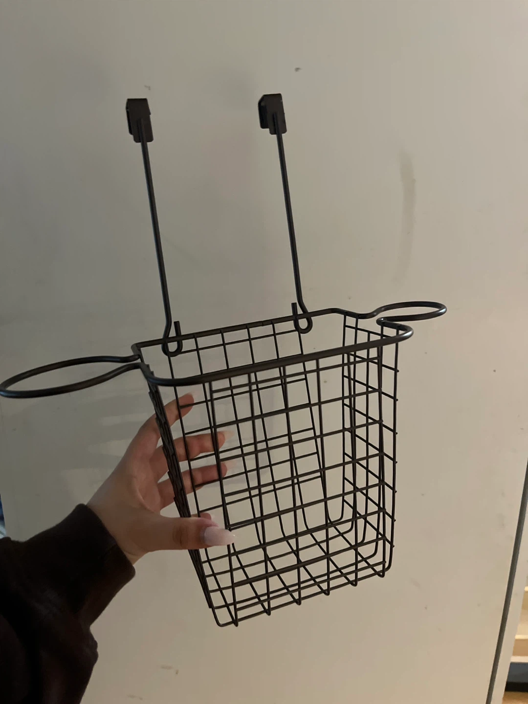 Over-the-Door Wire Basket with Ring Holders - photo 3