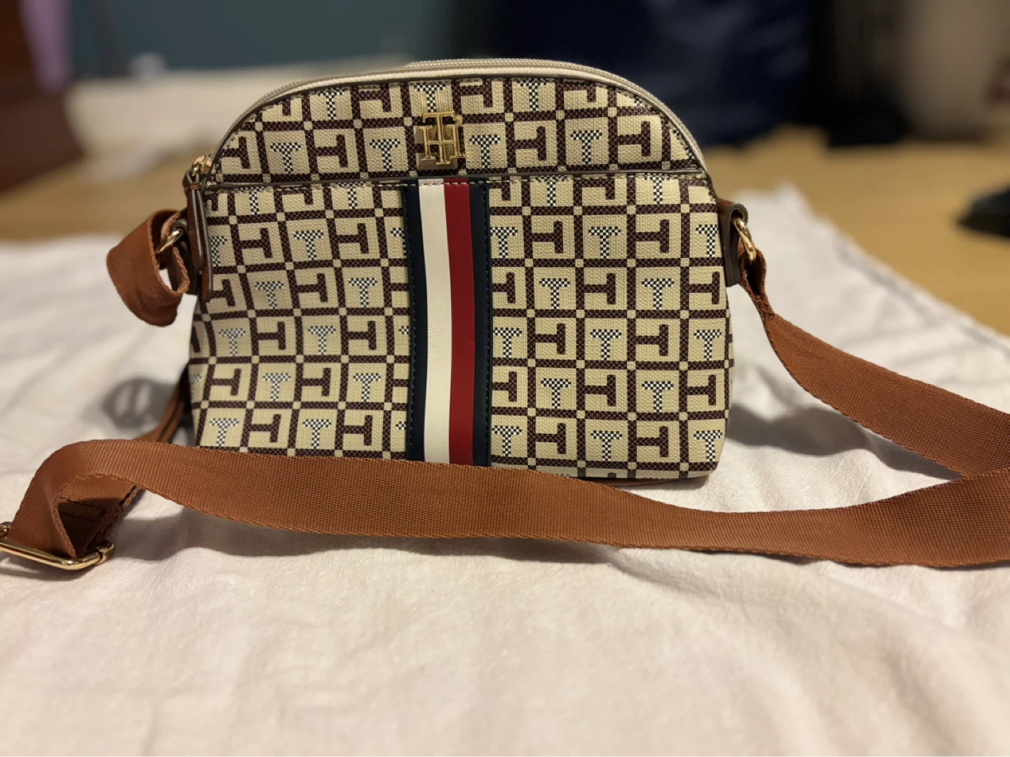 Tommy Hilfiger Monogram Crossbody Bag