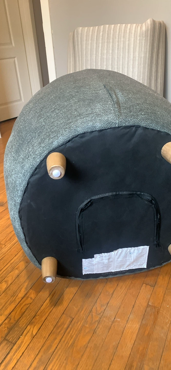 Grey Accent Chair - photo 5