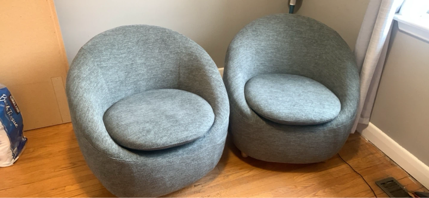 Grey Accent Chair