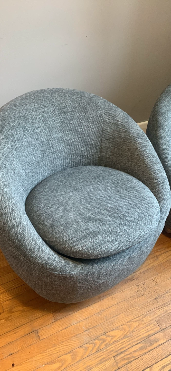 Grey Accent Chair - photo 2