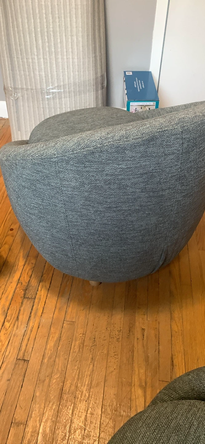 Grey Accent Chair - photo 4