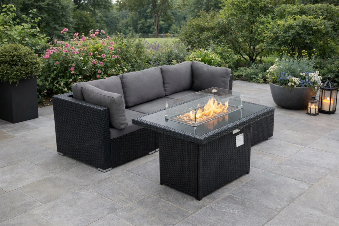 Patio Modular Set with Fire Table — now only $1499!