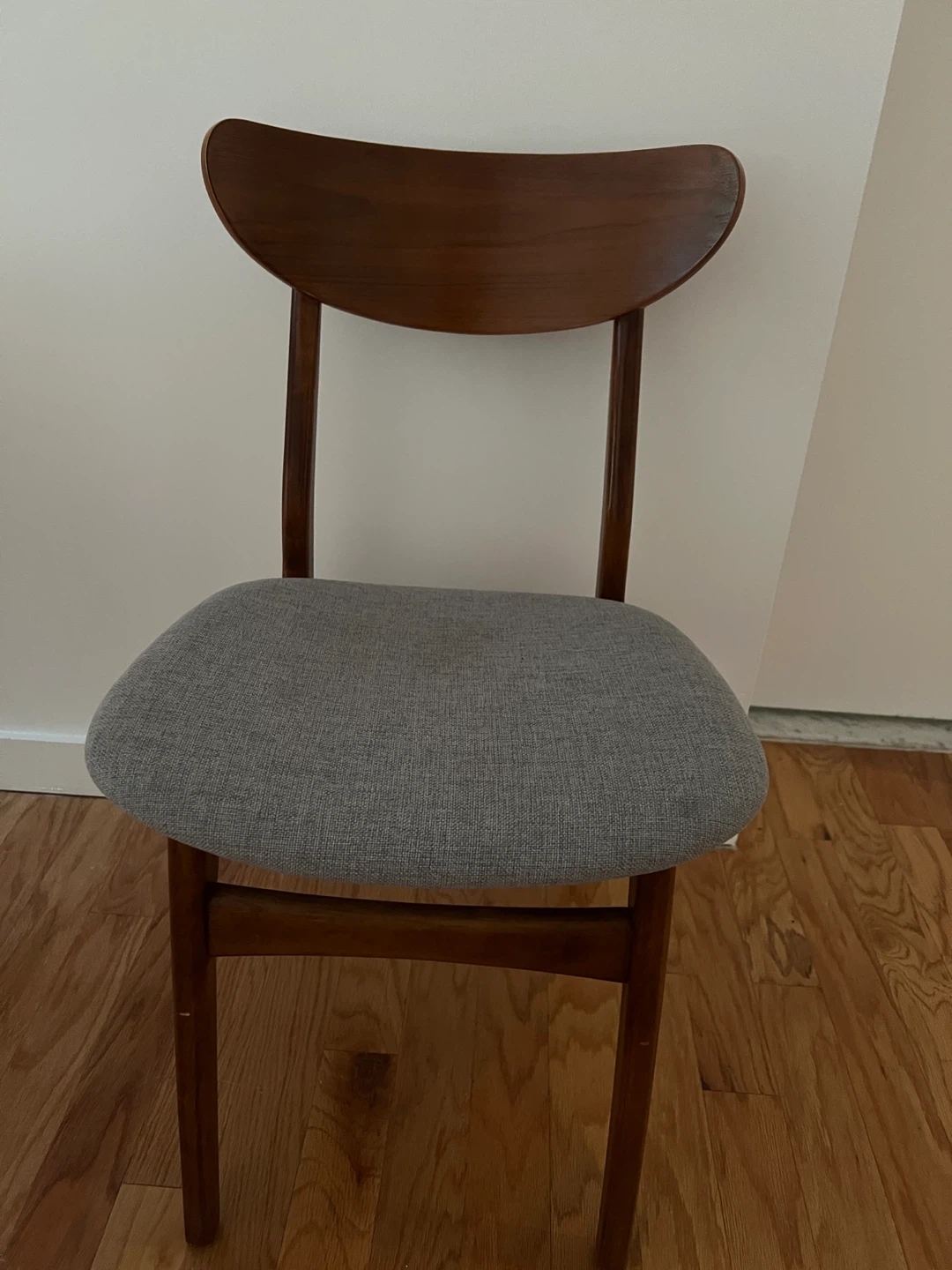 Modern mango wood table from west elm dining set for 3 - photo 4