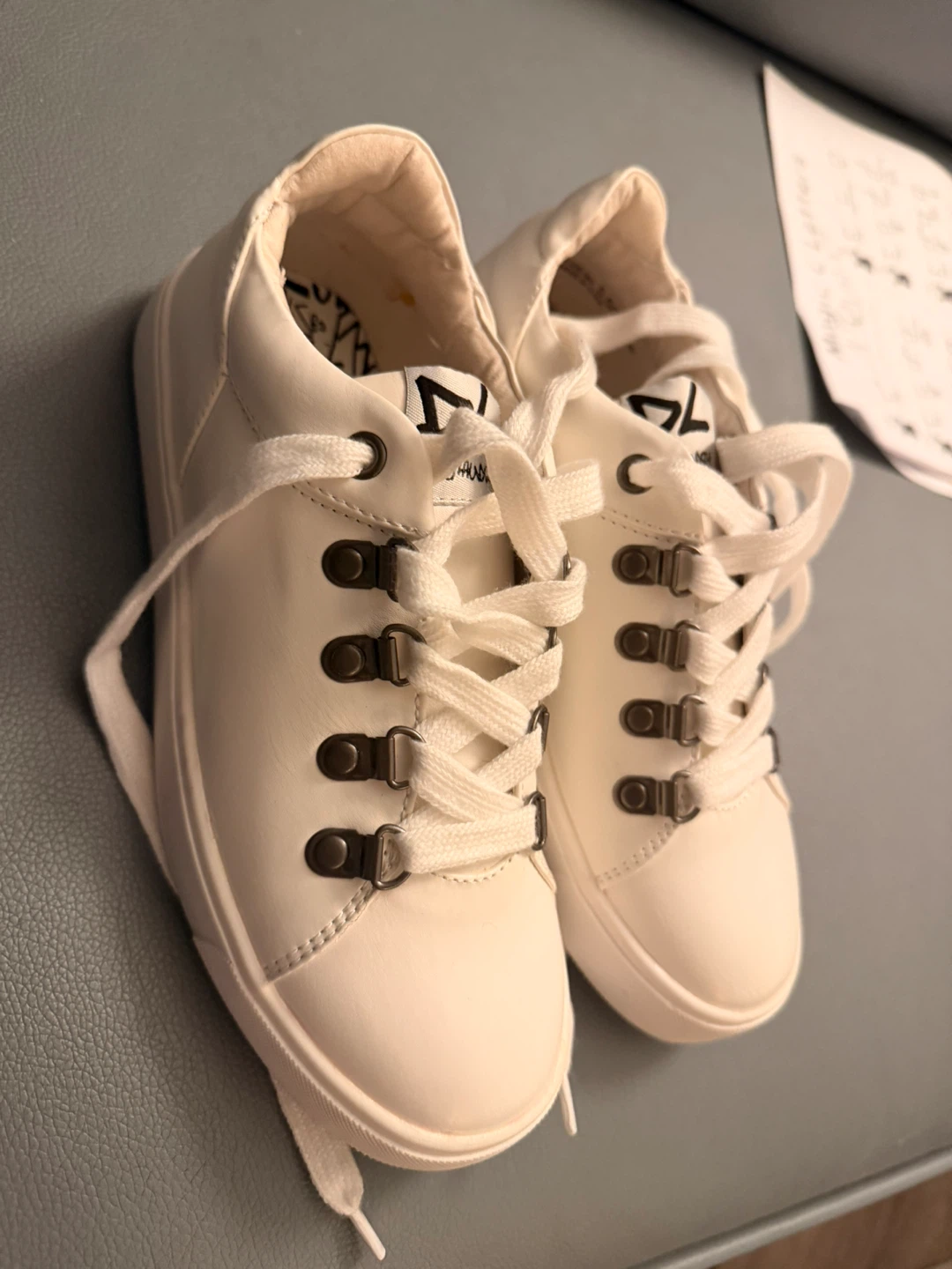 Dirty Laundry White Sneakers