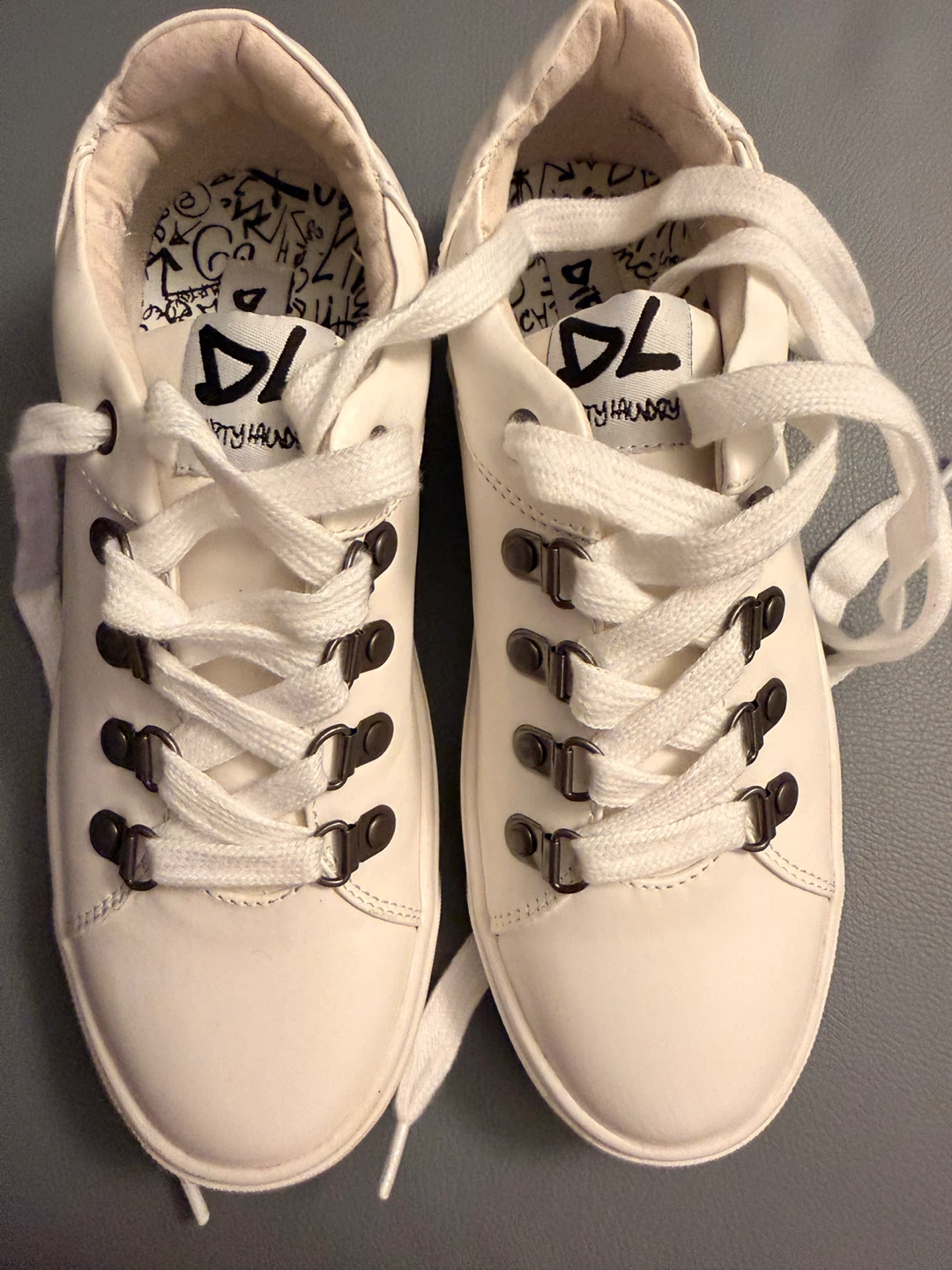 Dirty Laundry White Sneakers - photo 2