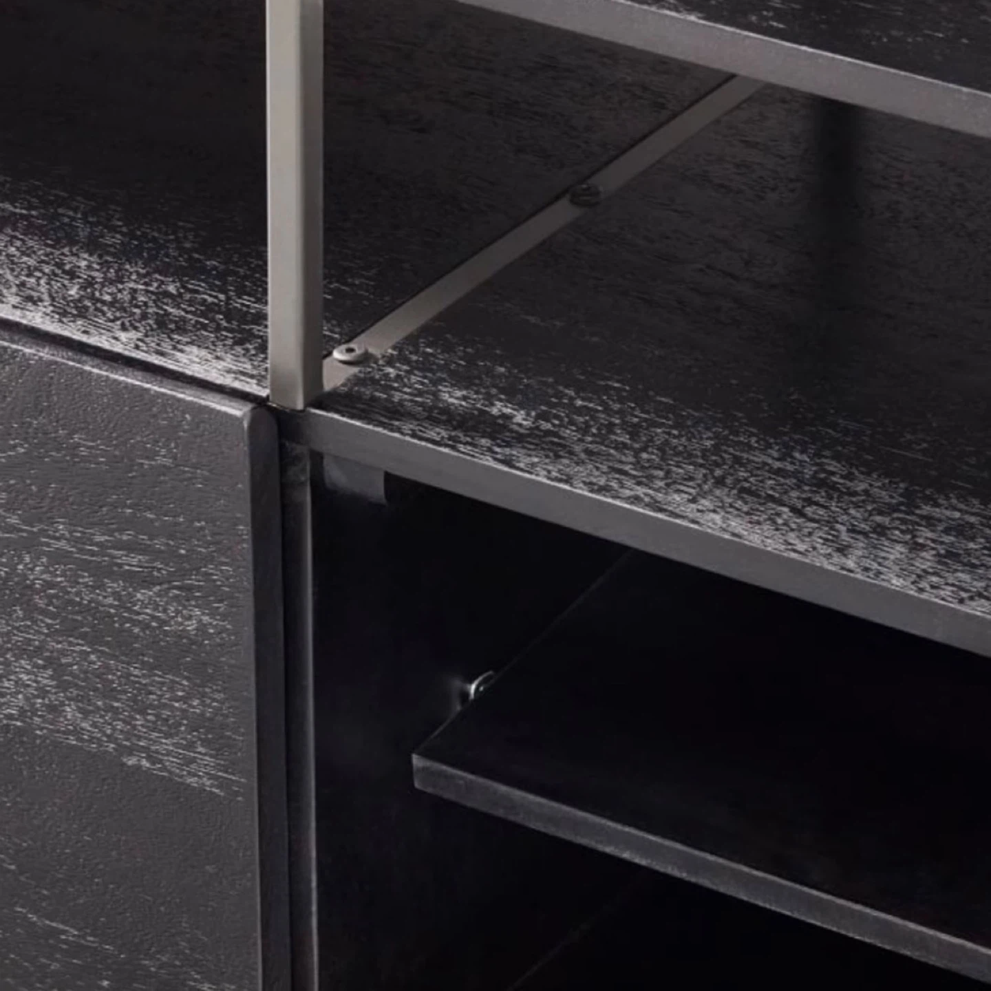 West Elm Industrial Modular Media Console. - photo 2