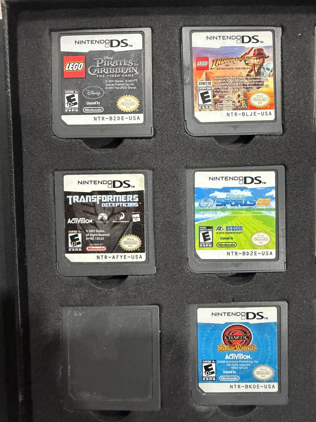 Nintendo DS Games Lot - LEGO, Transformers, Indy - photo 4