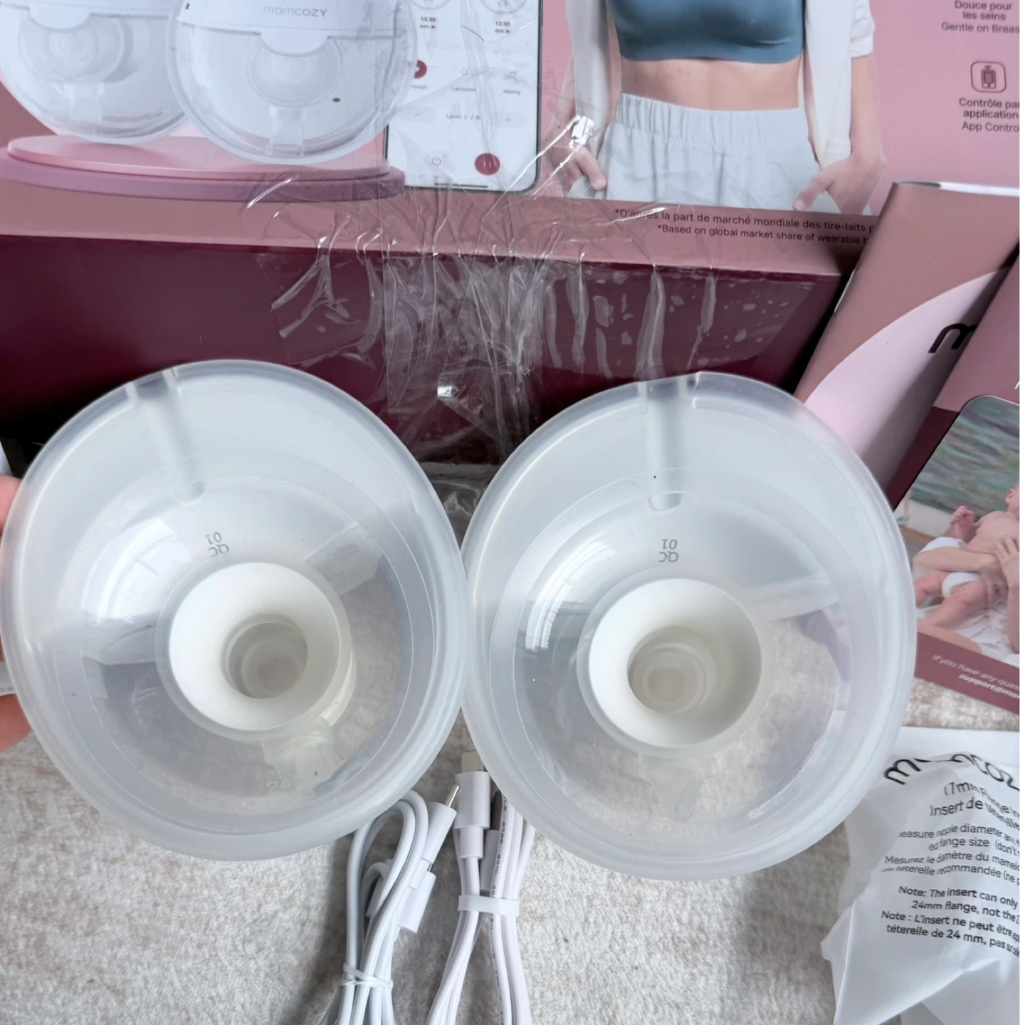 Momcozy M5 Smart Wearable Breast Pump - photo 3