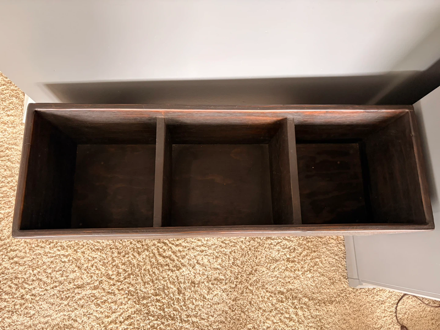 Wooden Storage Box with "Once Upon A Time" Decal - photo 4