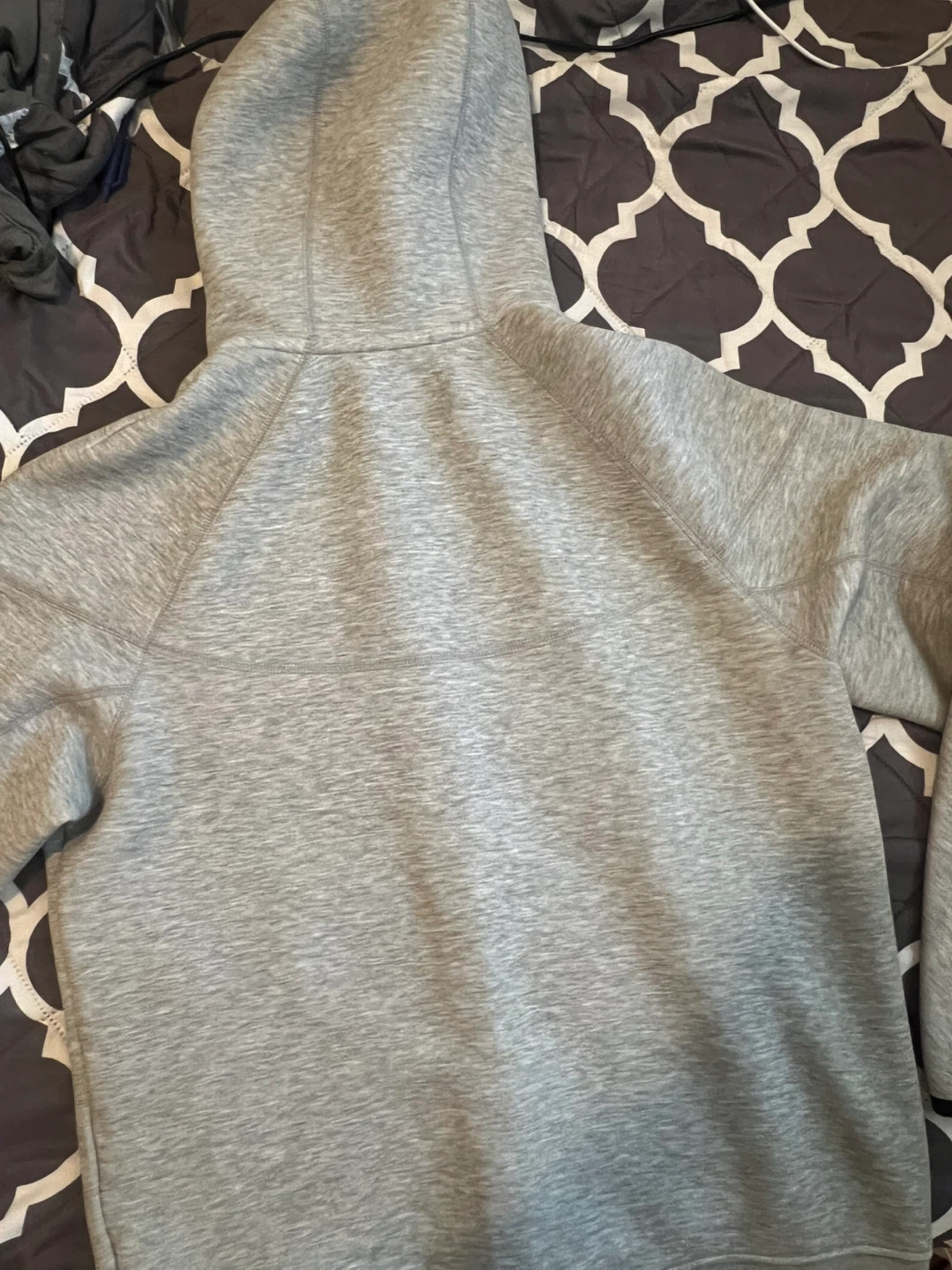 Nike Tech Fleece Full-Zip Hoodie Grey Size S - photo 3