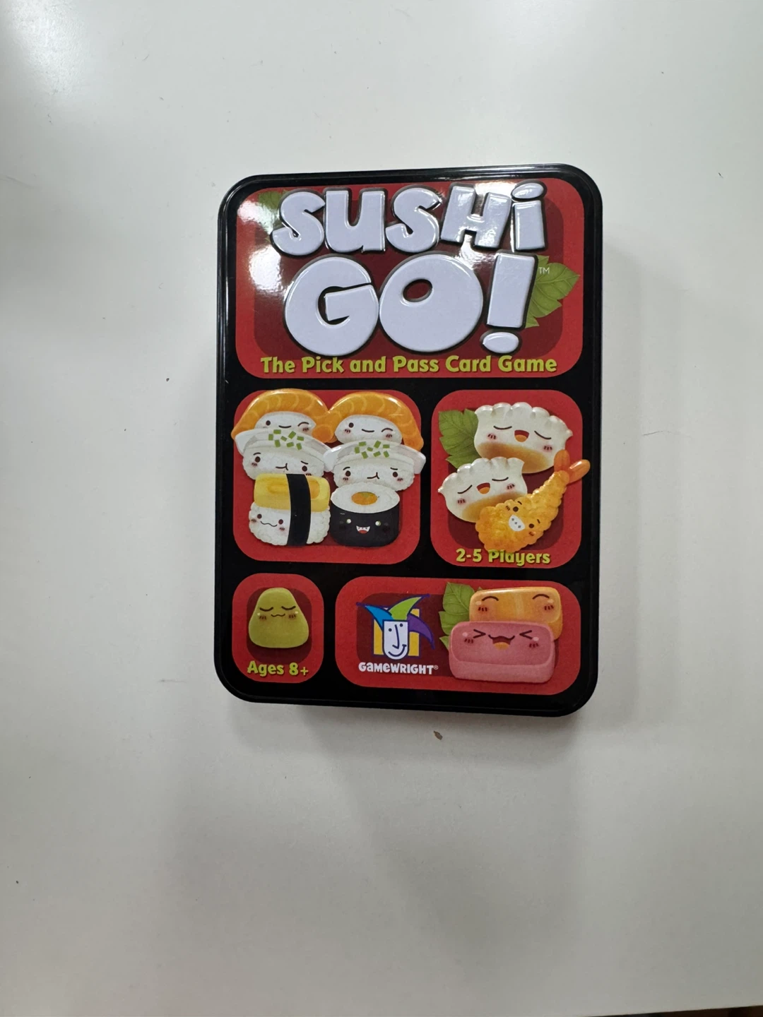 Sushi Go! The Pick and Pass Card Game Tin