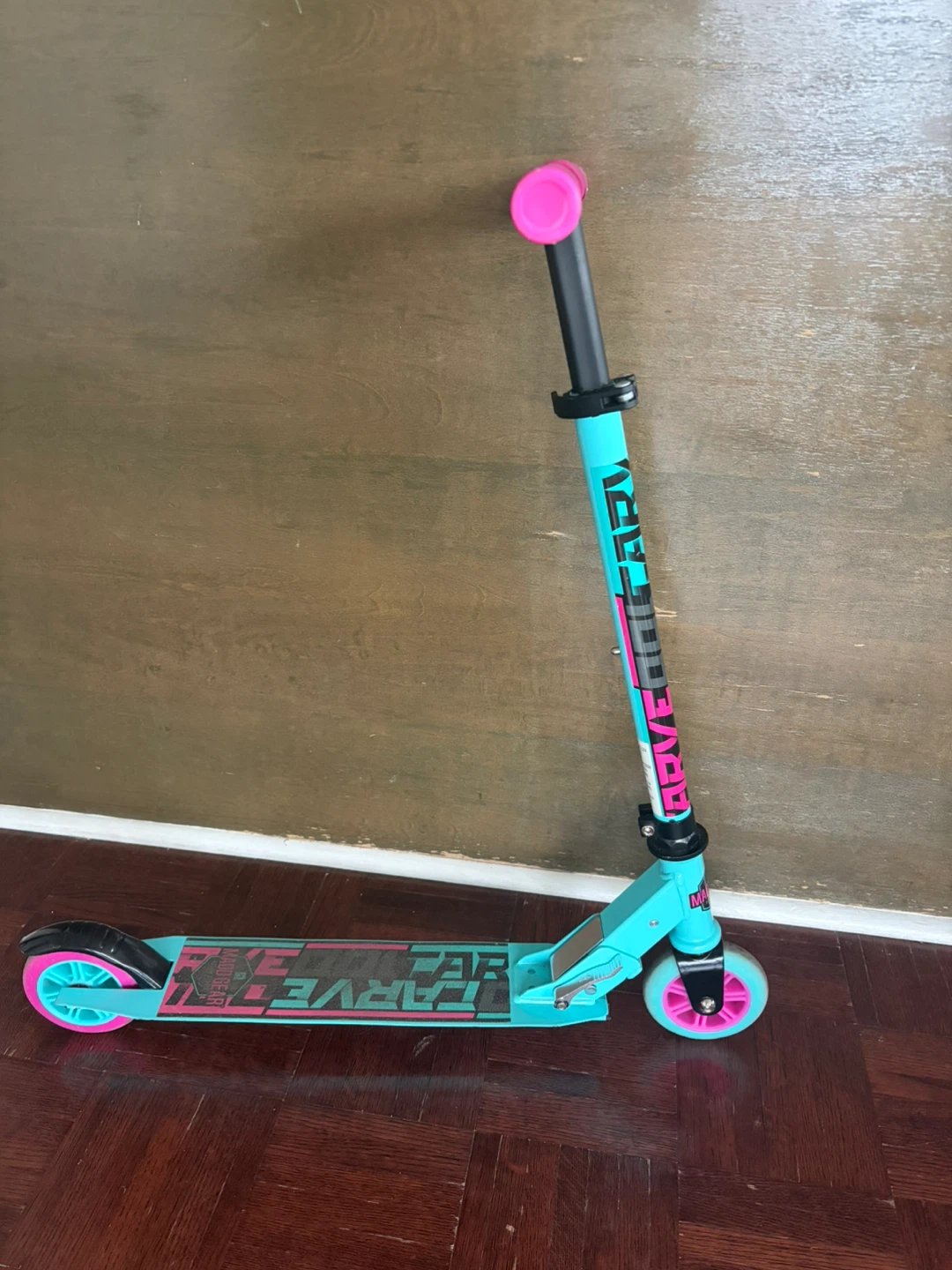 Madd Gear Teal & Pink Kick Scooter