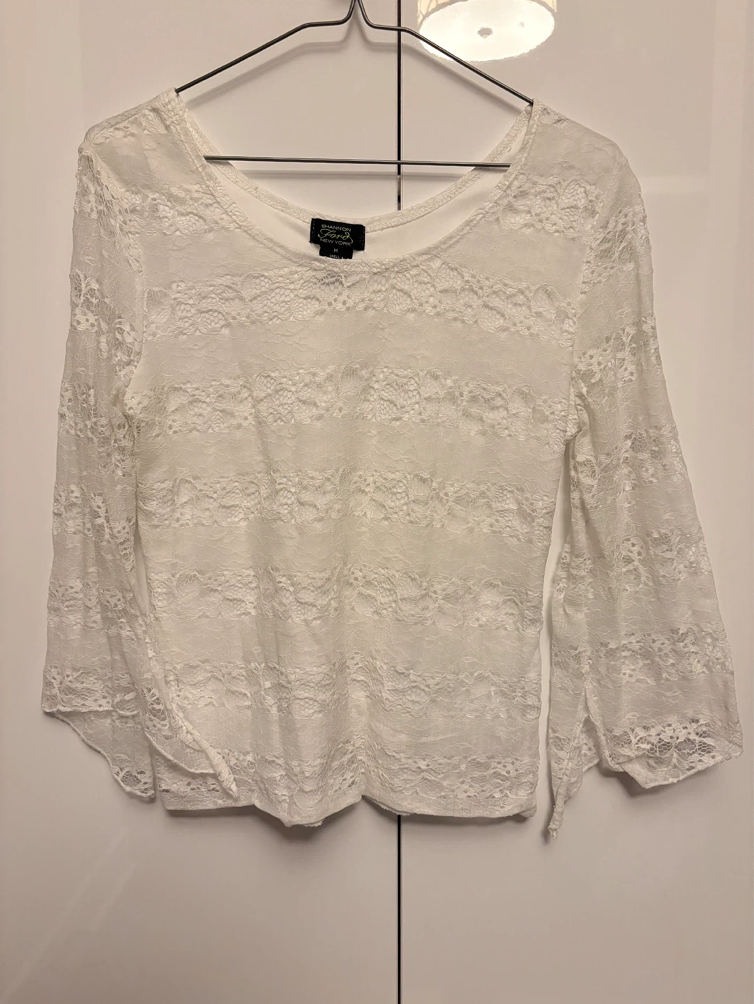White Lace Blouse