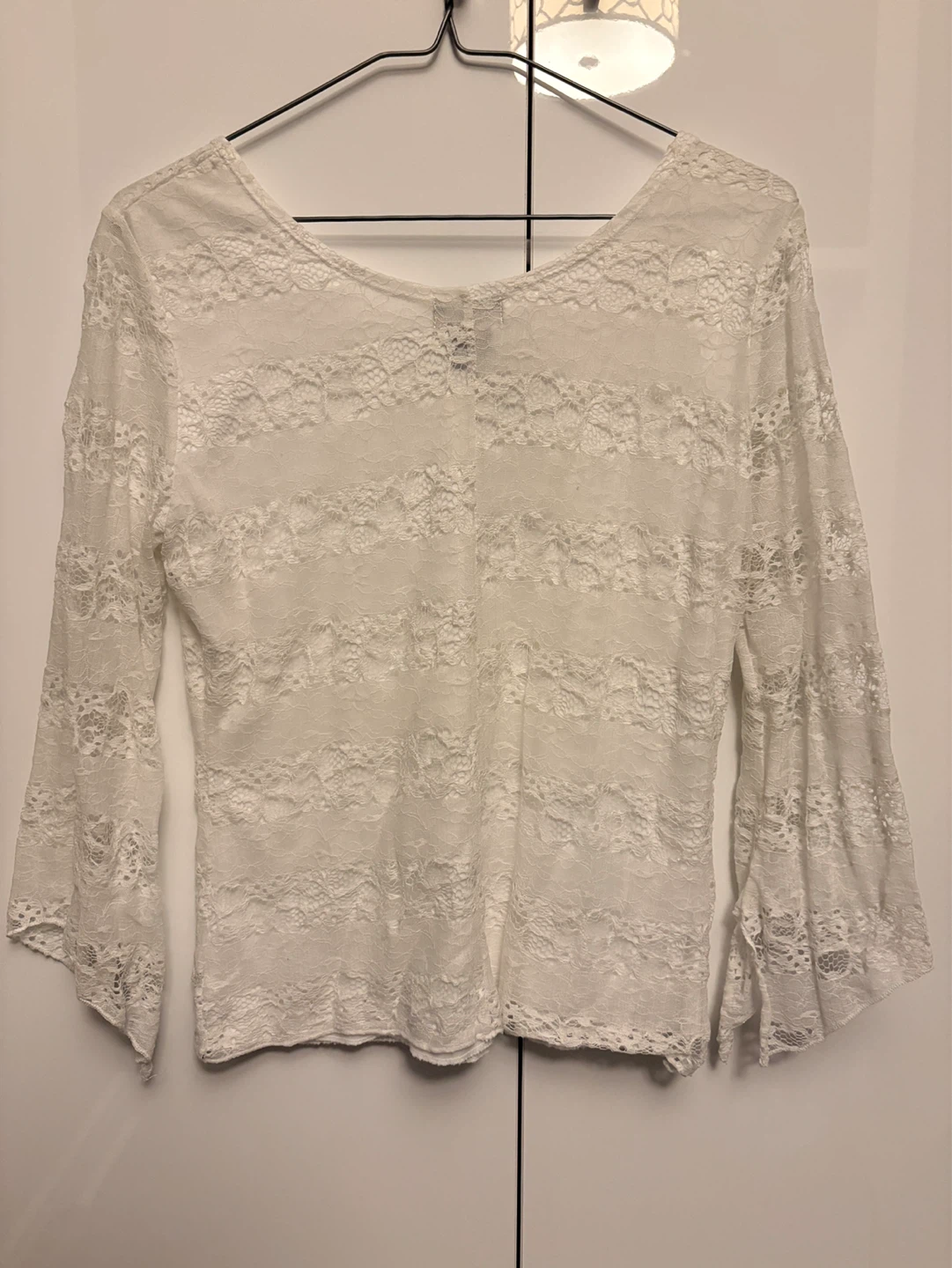 White Lace Blouse - photo 2