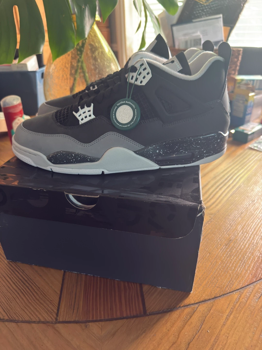 Air Jordan 4 Retro "Fear" Sneakers 2024 NEW Size 12 - photo 4