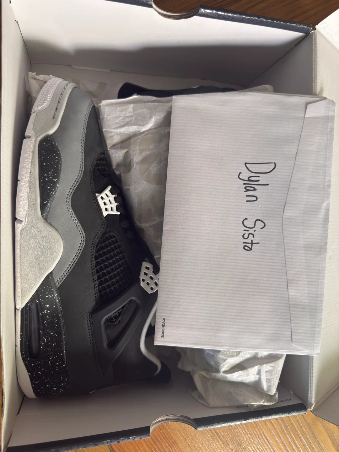 Air Jordan 4 Retro "Fear" Sneakers 2024 NEW Size 12