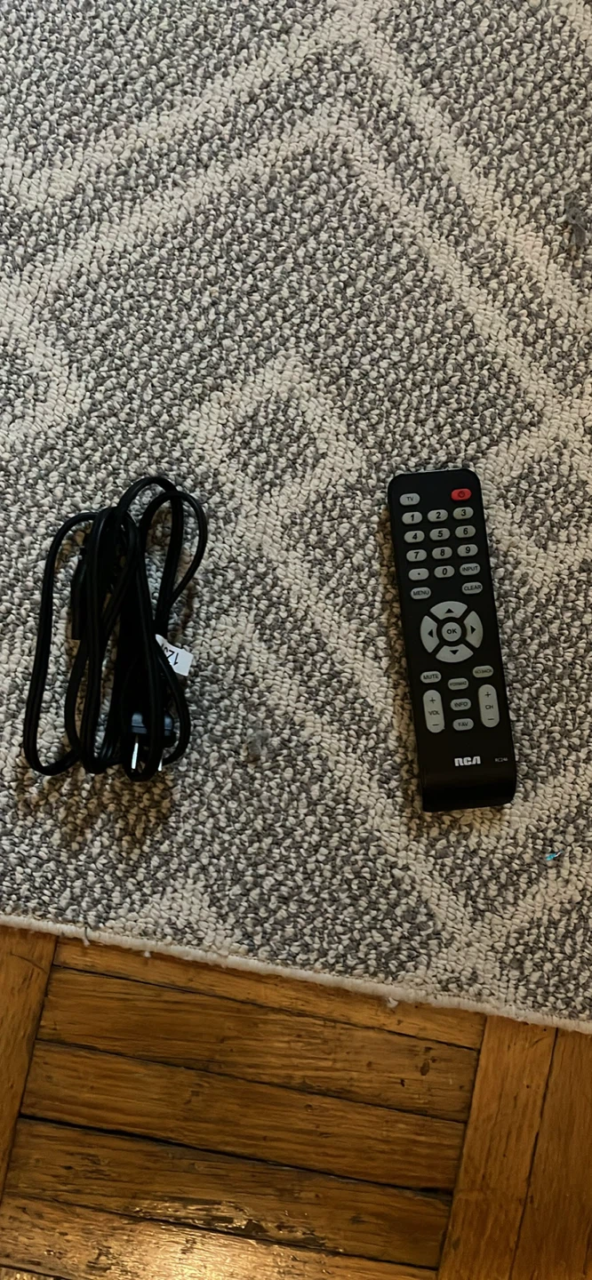 RCA TV with Remote