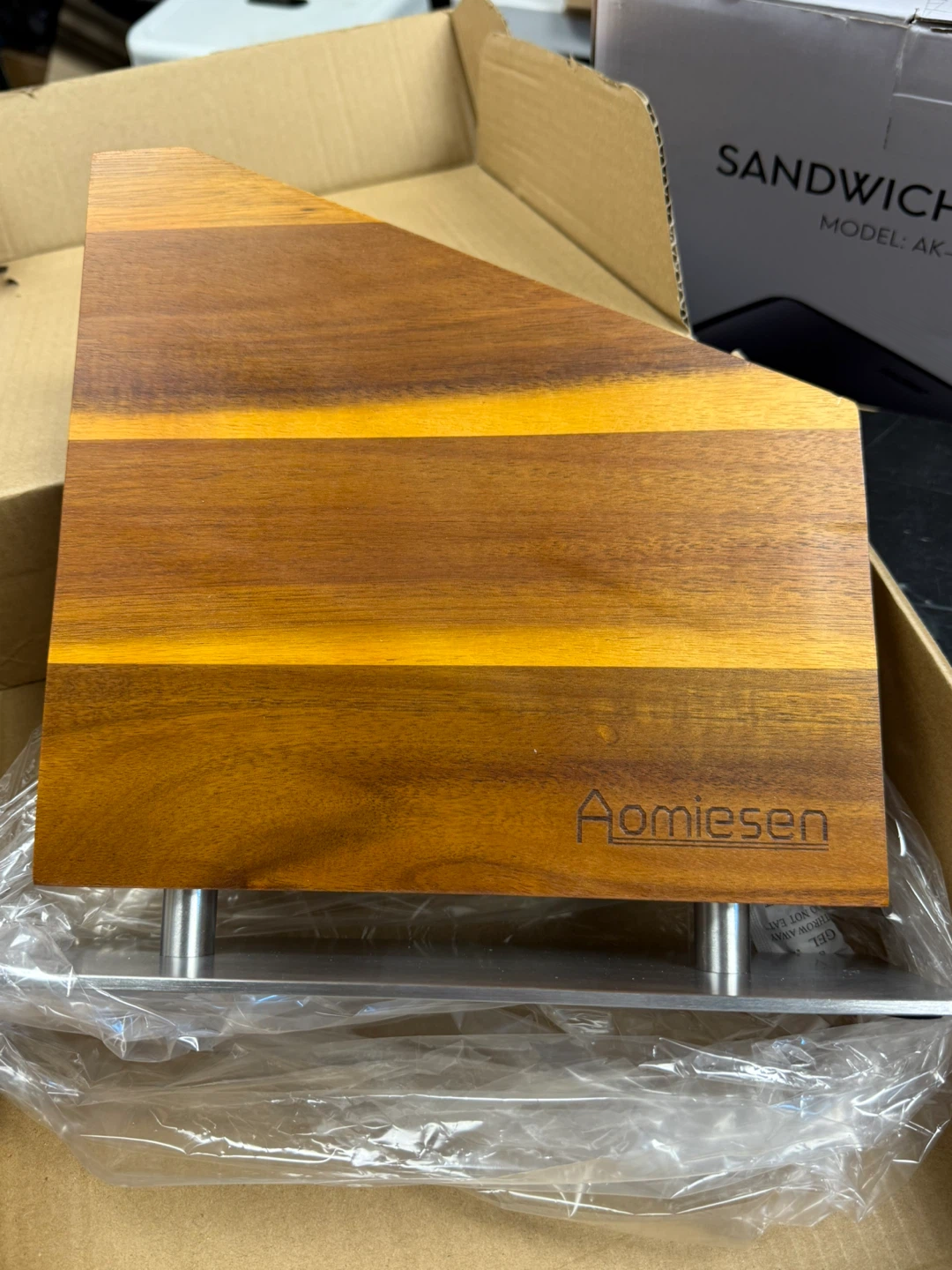 Aomiesen Magnetic Knife Block - Wood - photo 2