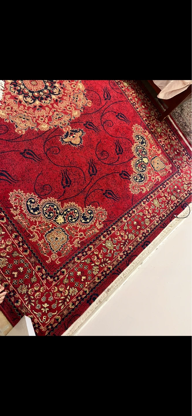 Red Persian Style Area Rug
