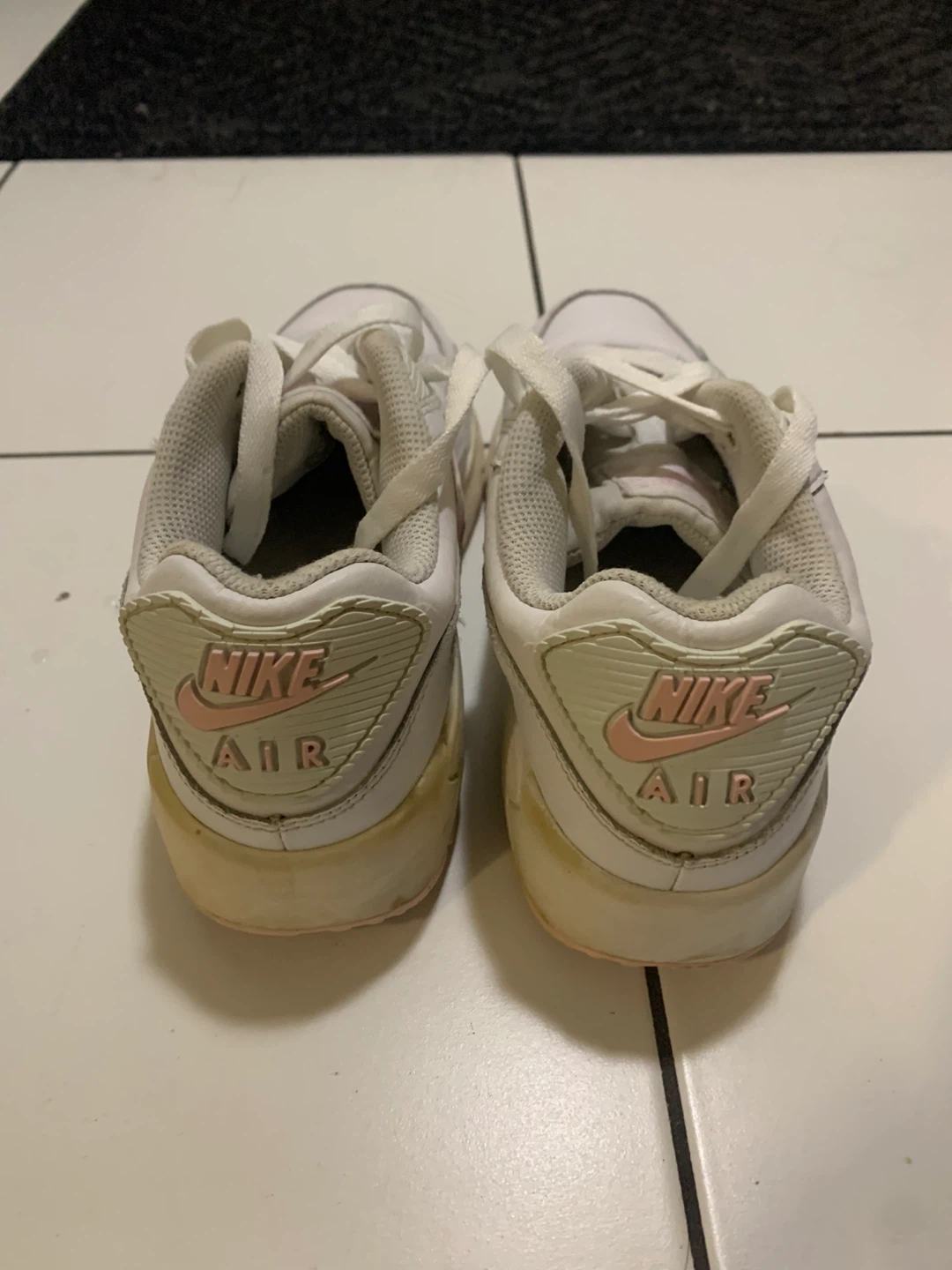 Nike Air Max 90 White Pink Sneakers - photo 4
